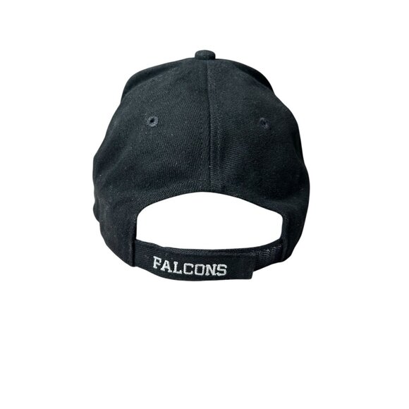 VTG Atlanta Falcons NFL Reebok Black Baseball Cap Hat Adjustable Sz One Size - Picture 4 of 10
